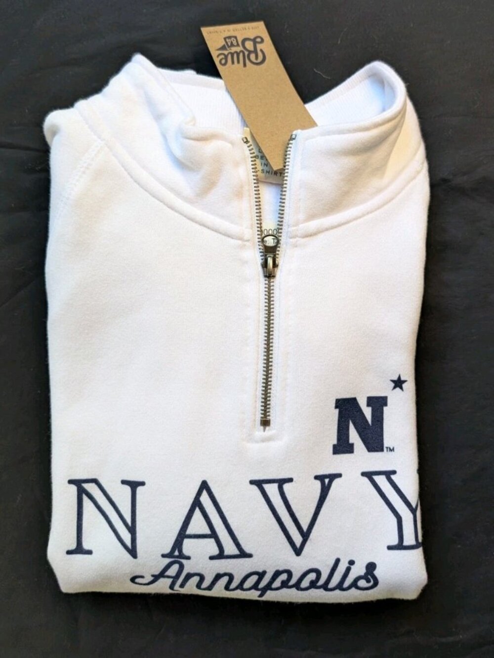Blue 84 Navy Annapolis 1/4 Zip Womens M NWT - Picture 9 of 9